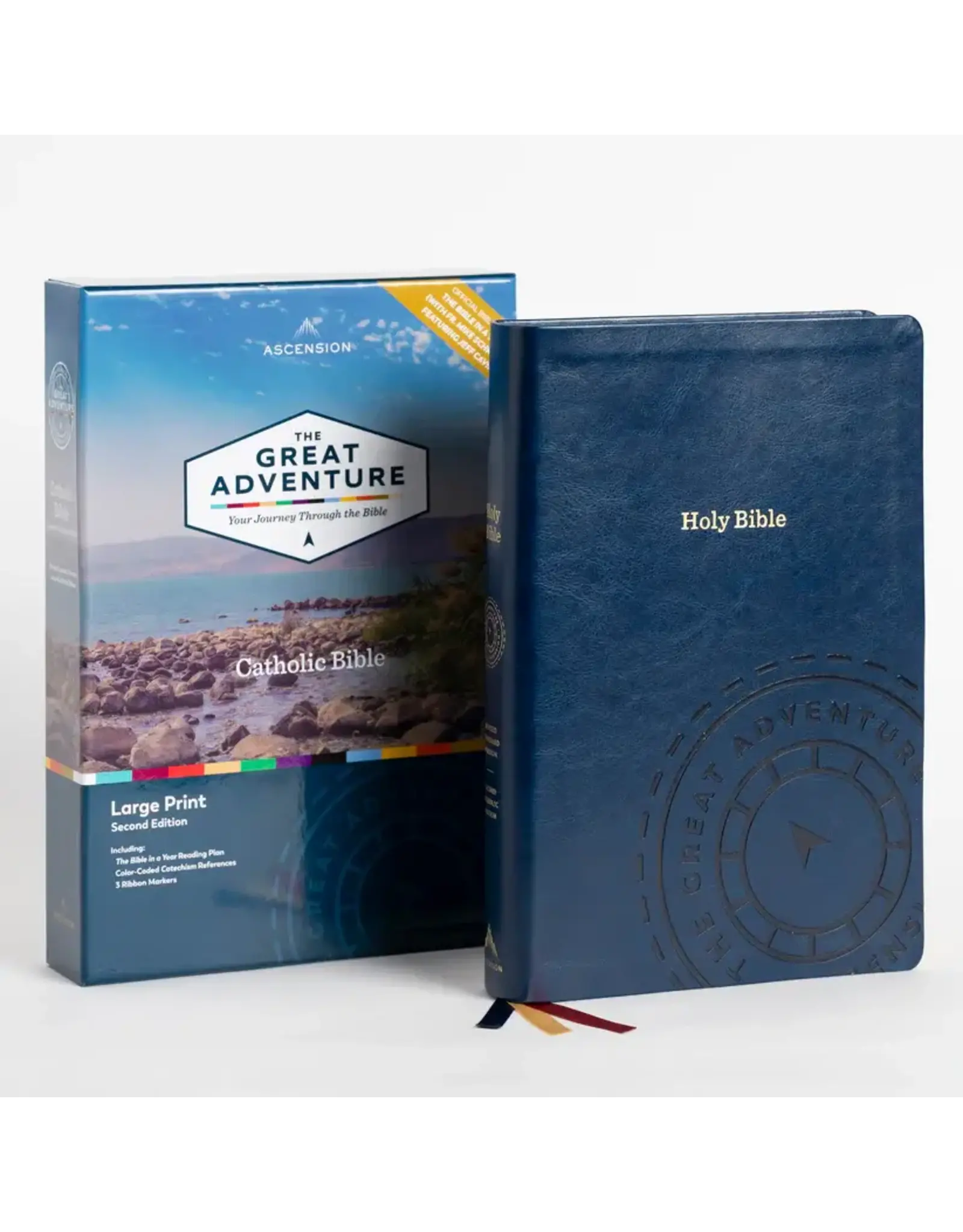 Ascension Press Great Adventure Catholic Bible - Large Print (SECOND EDITION)