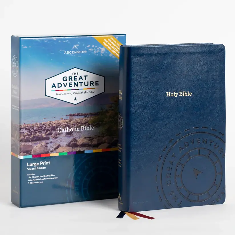The Great Adventure Catholic Bible, Large Print Version - Reilly's