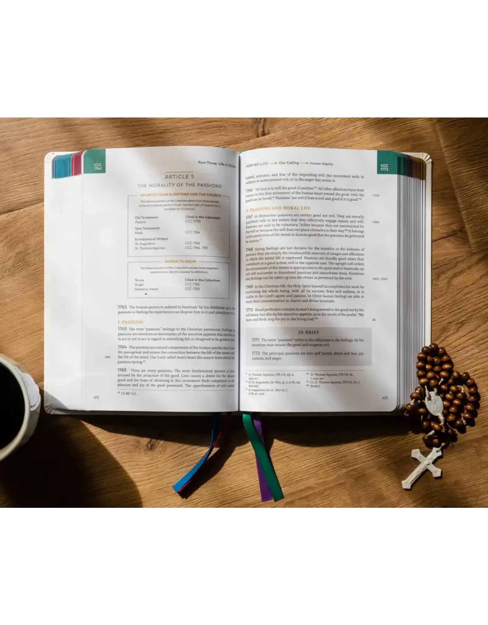 Ascension Press Catechism of the Catholic Church, Leatherlike (Ascension Press)