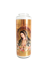 General Wax 6-Day Glass Prayer Candle -