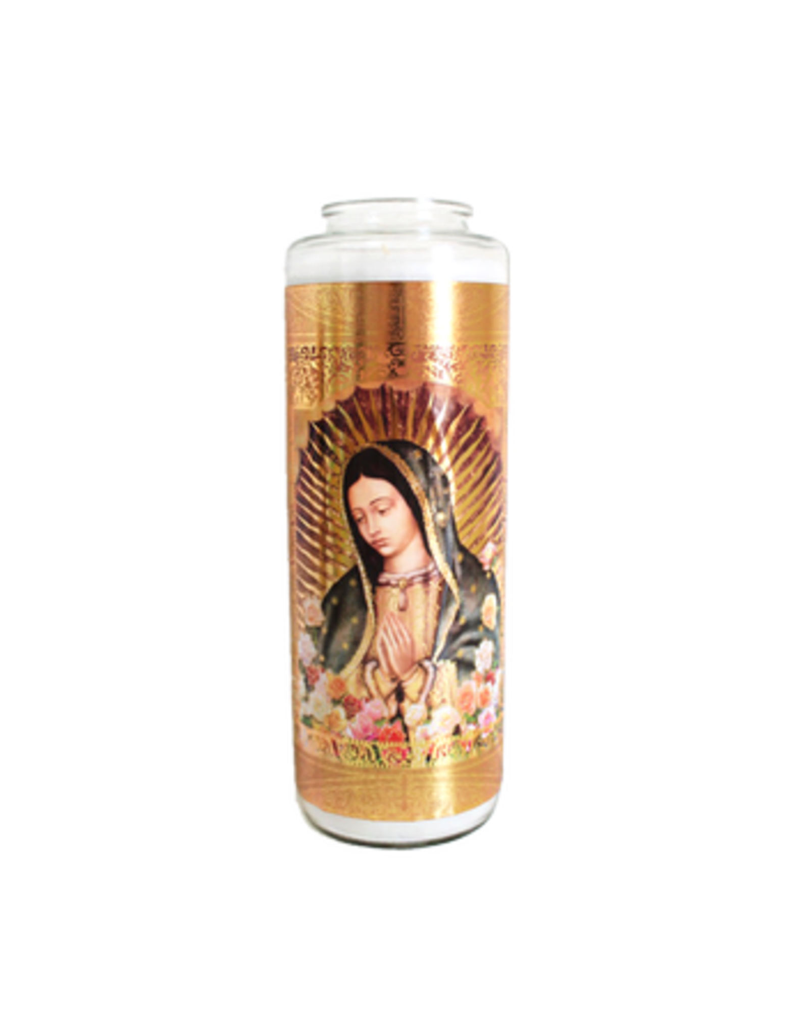 General Wax 6-Day Glass Prayer Candle -