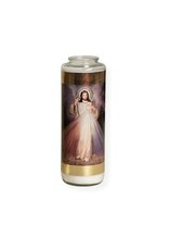 General Wax 6-Day Glass Prayer Candle -