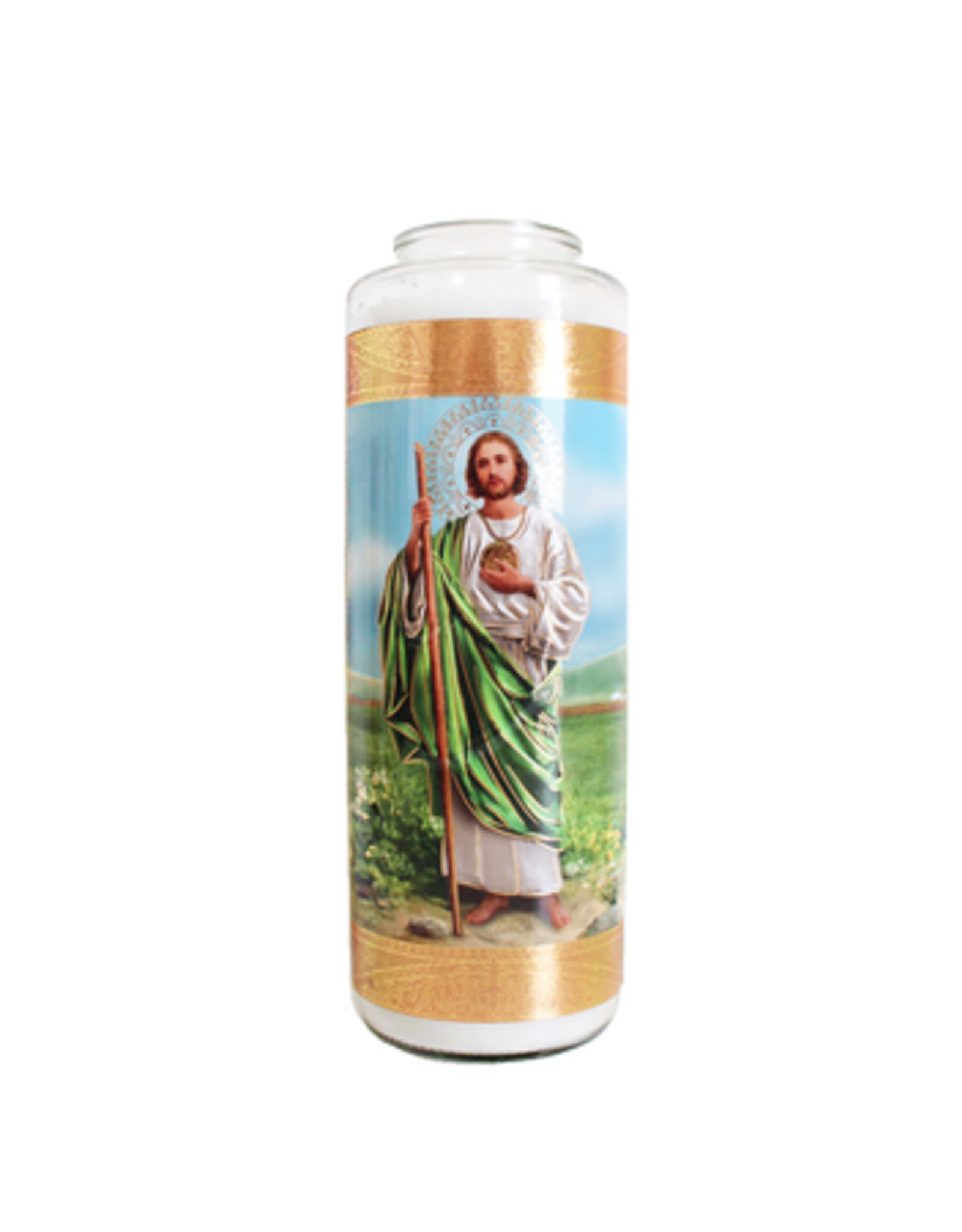 General Wax 6-Day Glass Prayer Candle -