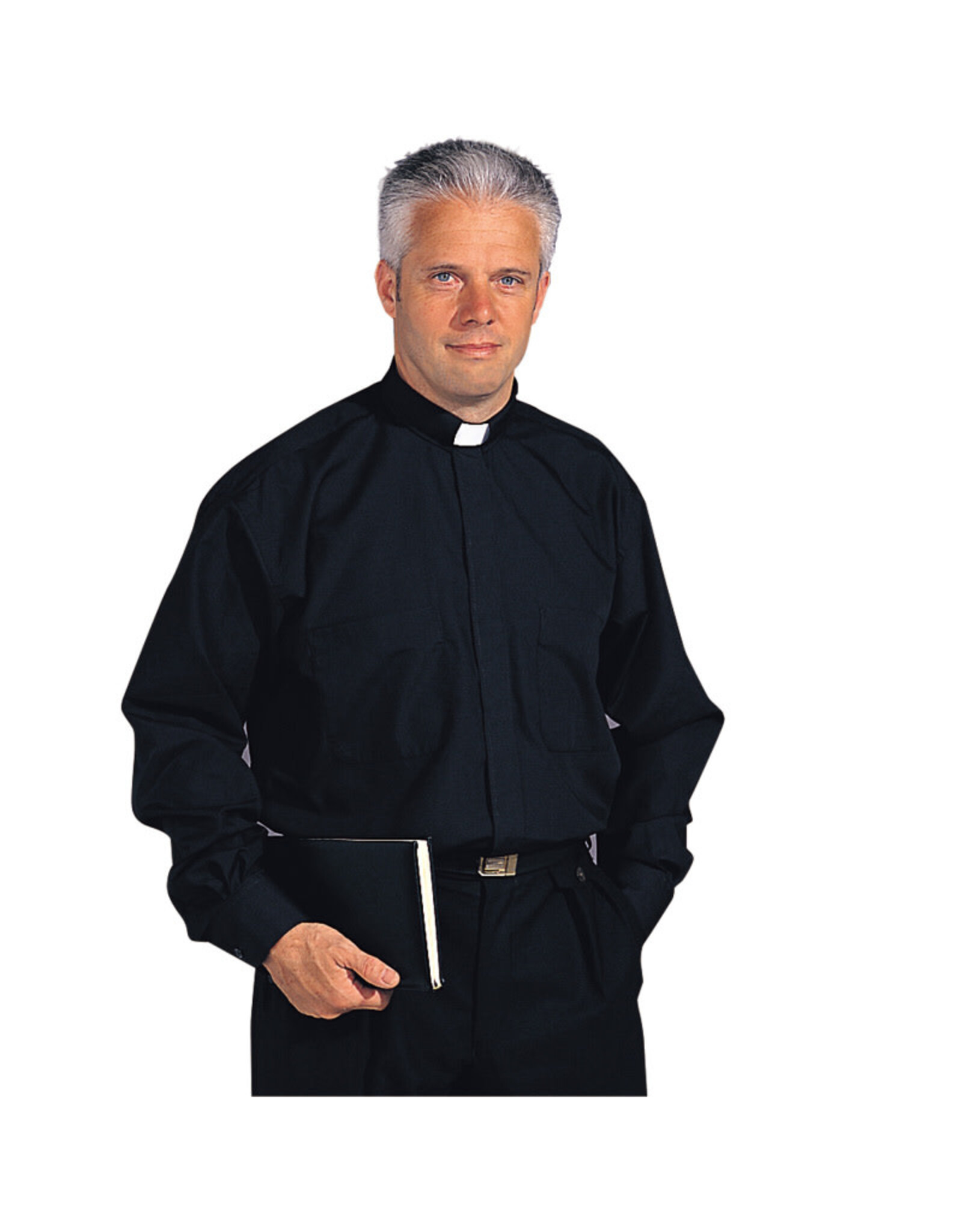 Stadelmaier Clergy Shirt #812 Tradicio Tab Collar, Long Sleeve - Size