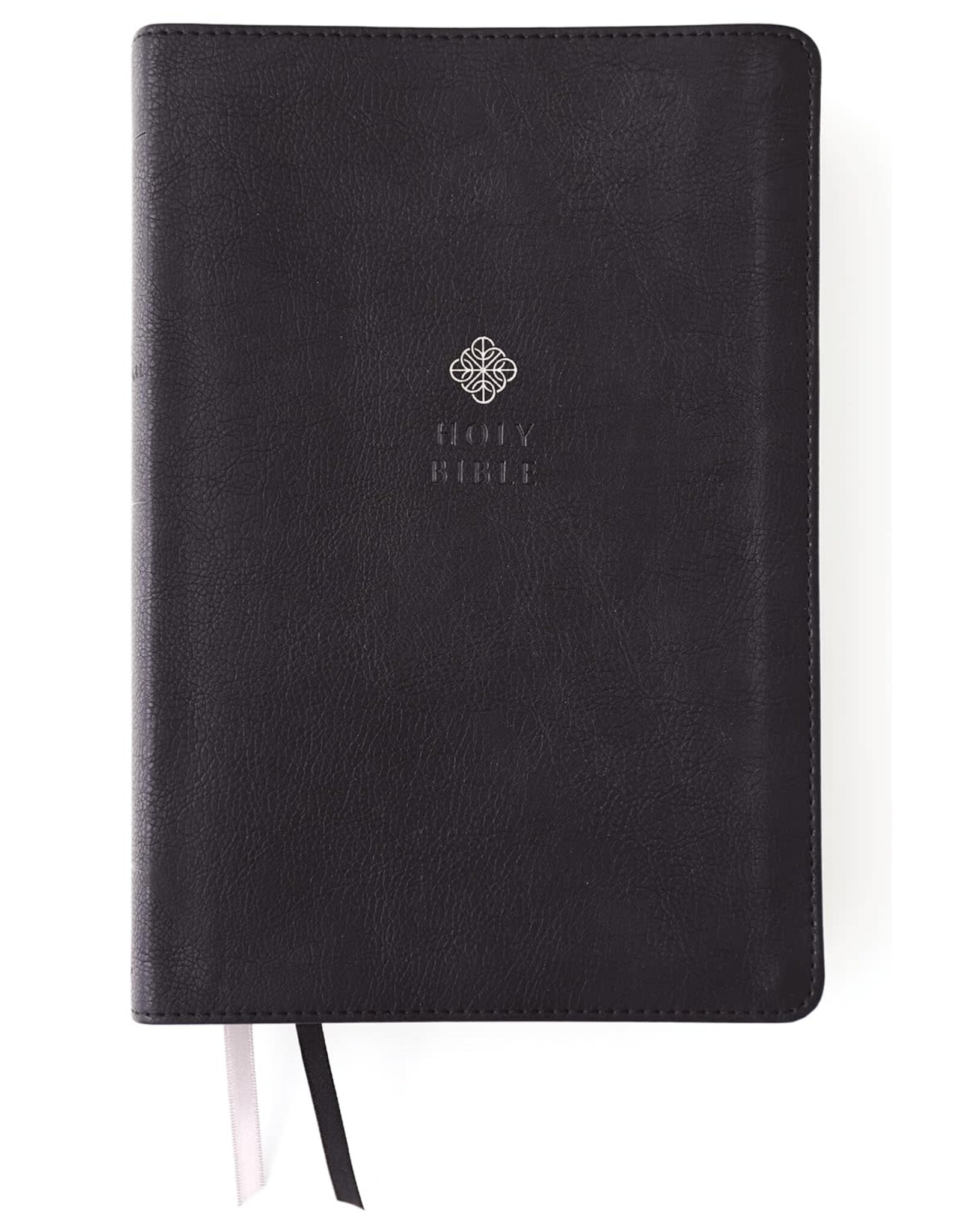 Zondervan NIV, Men's Devotional Bible, Leathersoft, Black, Large Print