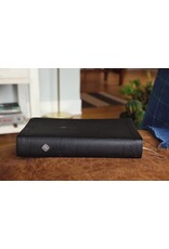 Zondervan NIV, Men's Devotional Bible, Leathersoft, Black, Large Print