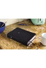 Zondervan NIV, Men's Devotional Bible, Leathersoft, Black, Large Print