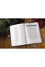 Zondervan NIV, Men's Devotional Bible, Leathersoft, Black, Large Print