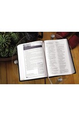 Zondervan NIV, Men's Devotional Bible, Leathersoft, Black, Large Print