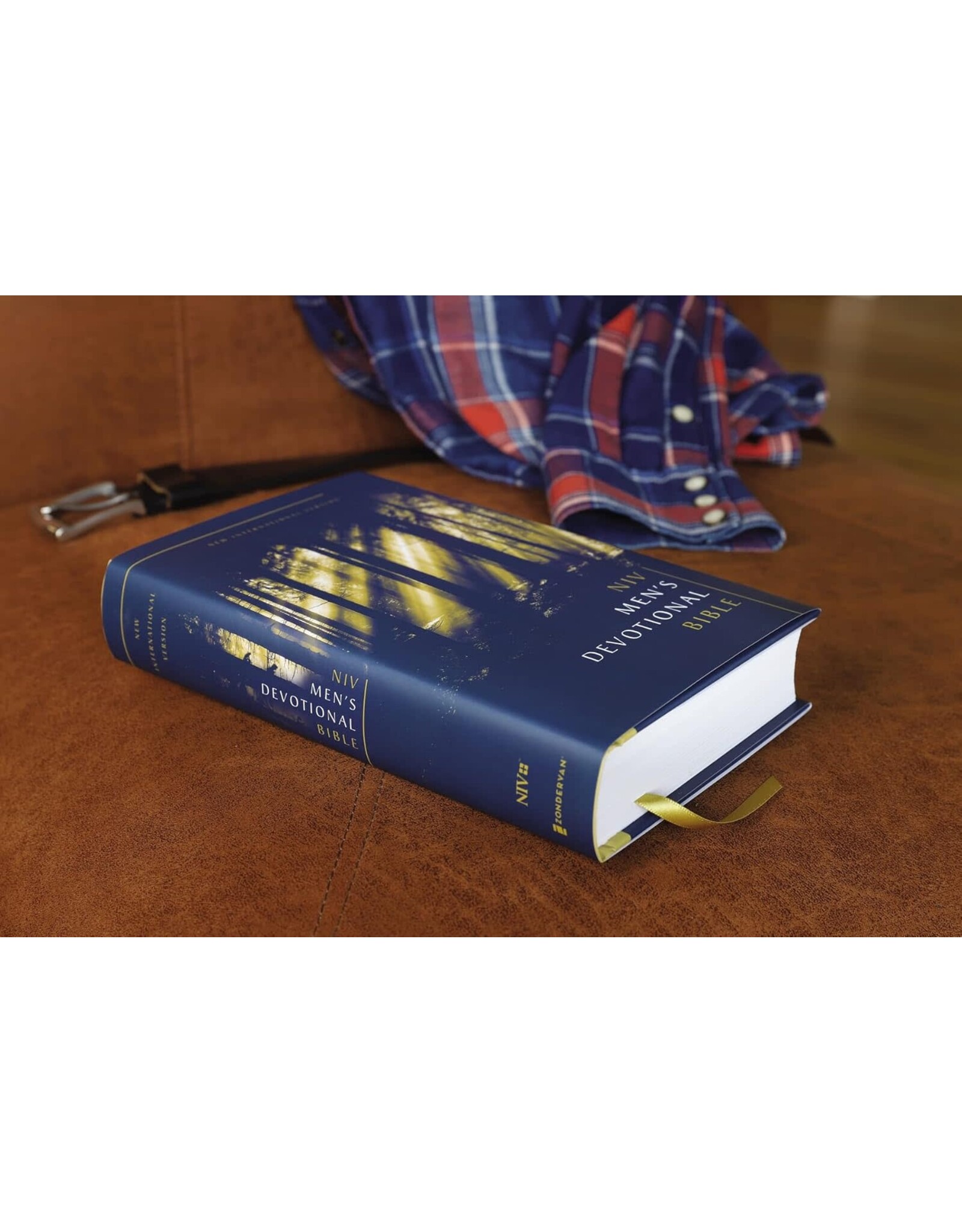 Zondervan NIV, Men's Devotional Bible,Hardcover, Comfort Print