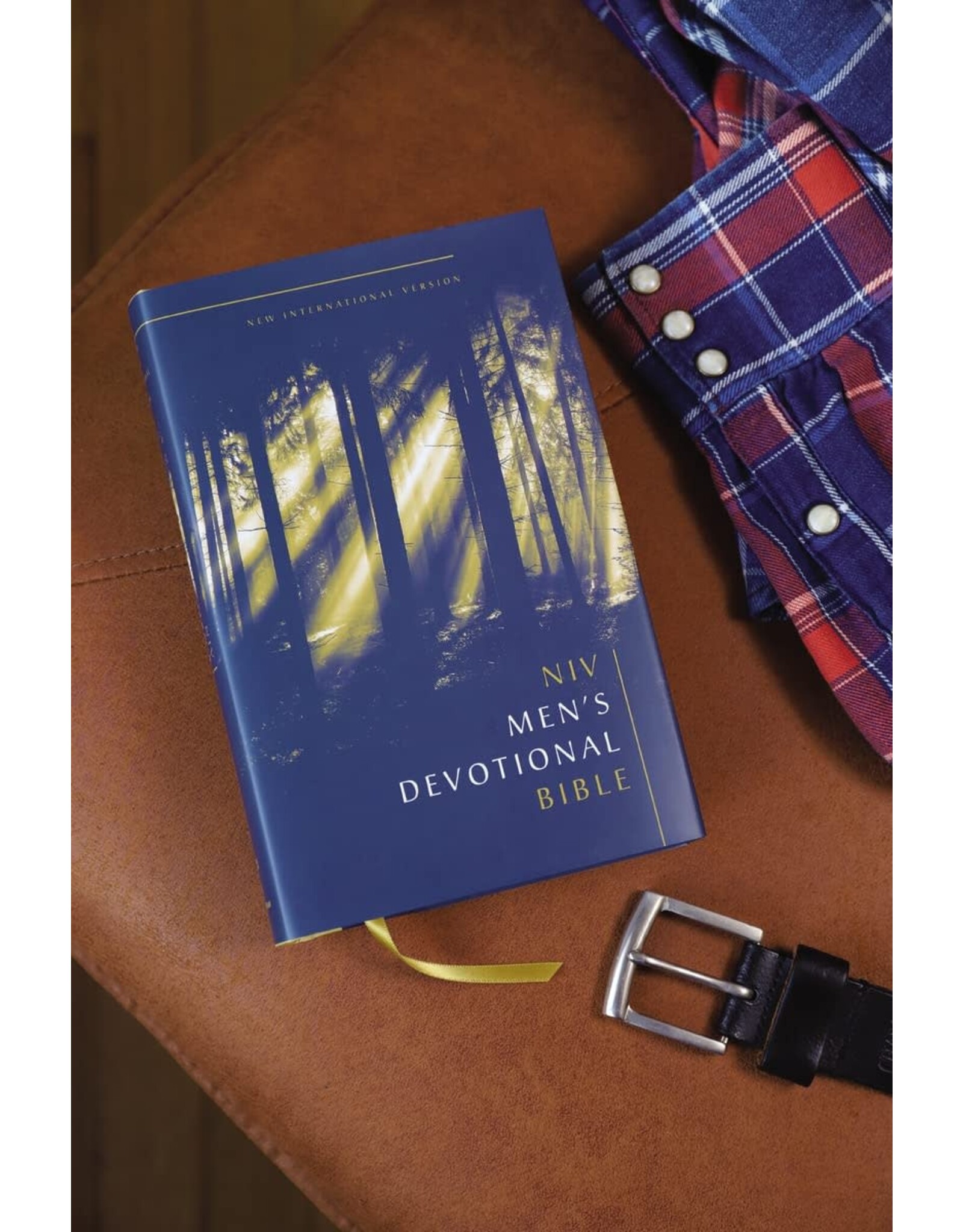 Zondervan NIV, Men's Devotional Bible,Hardcover, Comfort Print