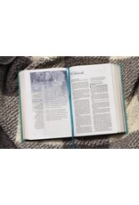 Zondervan NIV, Women's Devotional Bible, Leathersoft, Teal, Large Print