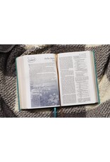 Zondervan NIV, Women's Devotional Bible, Leathersoft, Teal, Large Print