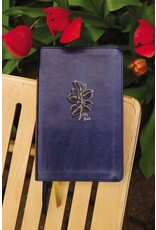 Zondervan NIV, Women's Devotional Bible, Leathersoft, Navy, Comfort Print