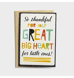 Dayspring Children's Ministry Appreciation Card - Great Big Heart