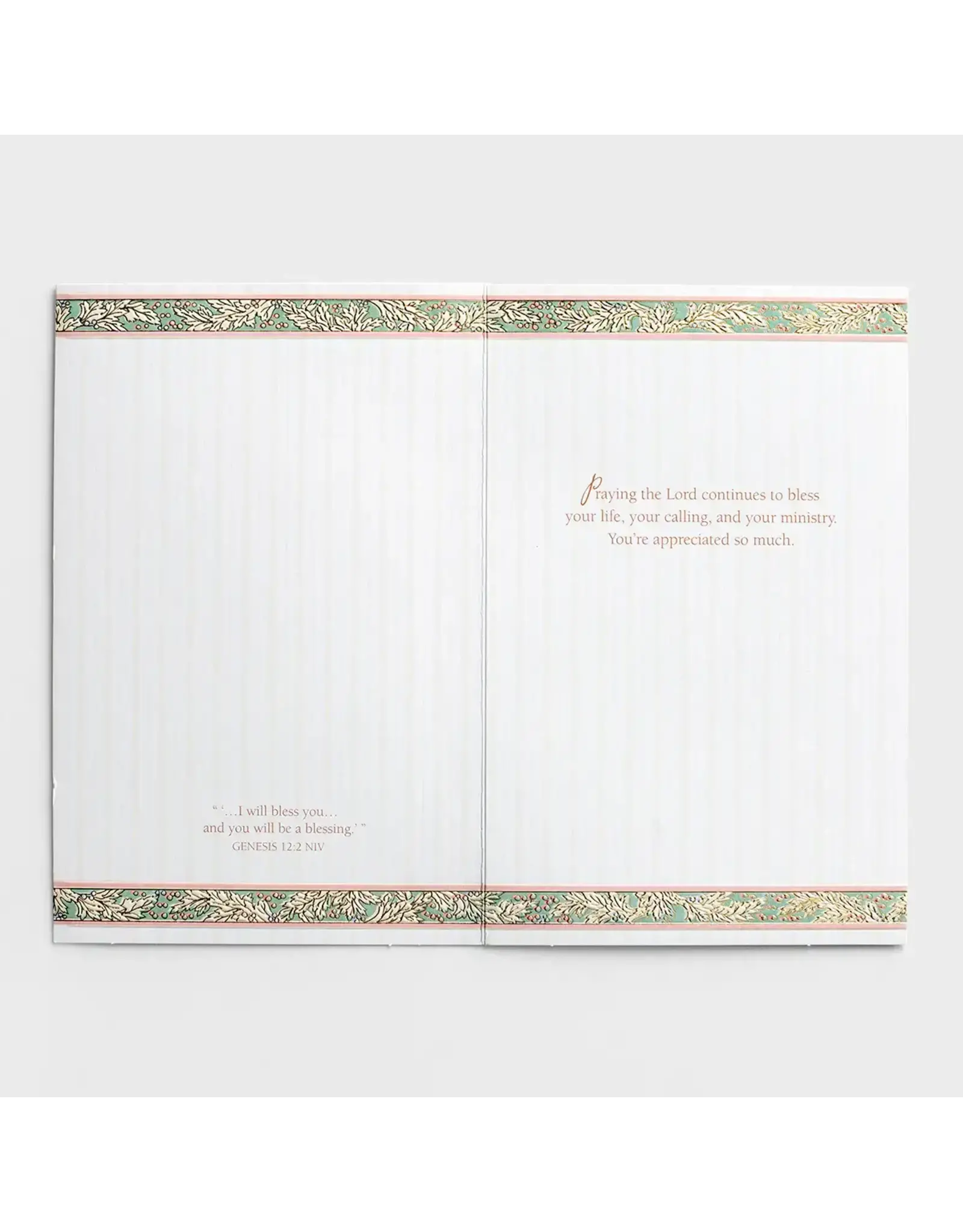 Dayspring Ministry Appreciation Card - God Bless Your Ministry