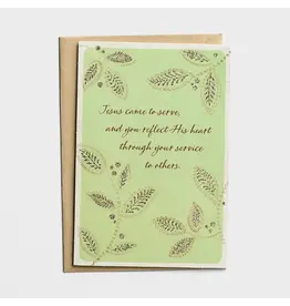 Dayspring Ministry Appreciation Card - You Reflect His Heart