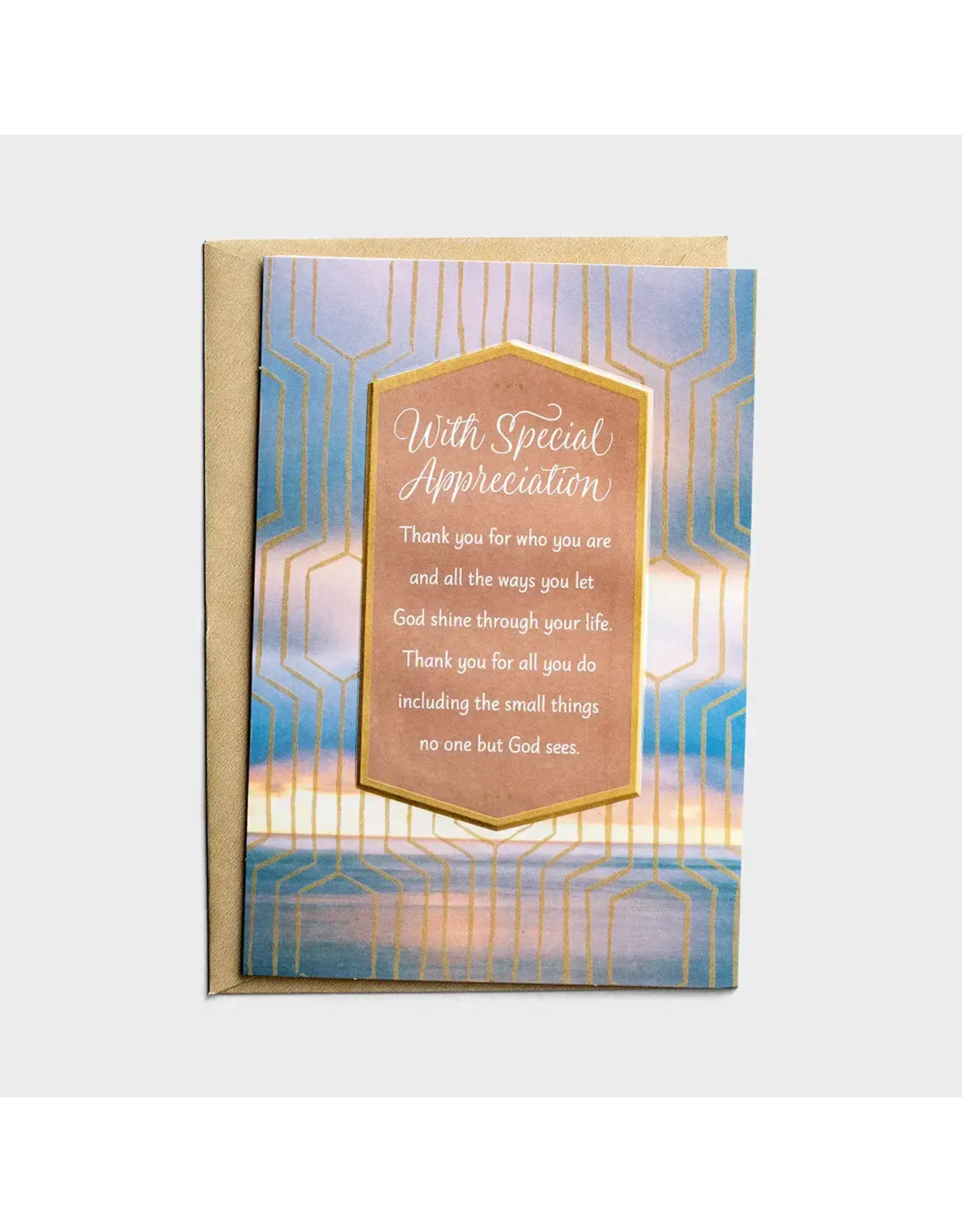 Dayspring Ministry Appreciation Card - God Shines Through You