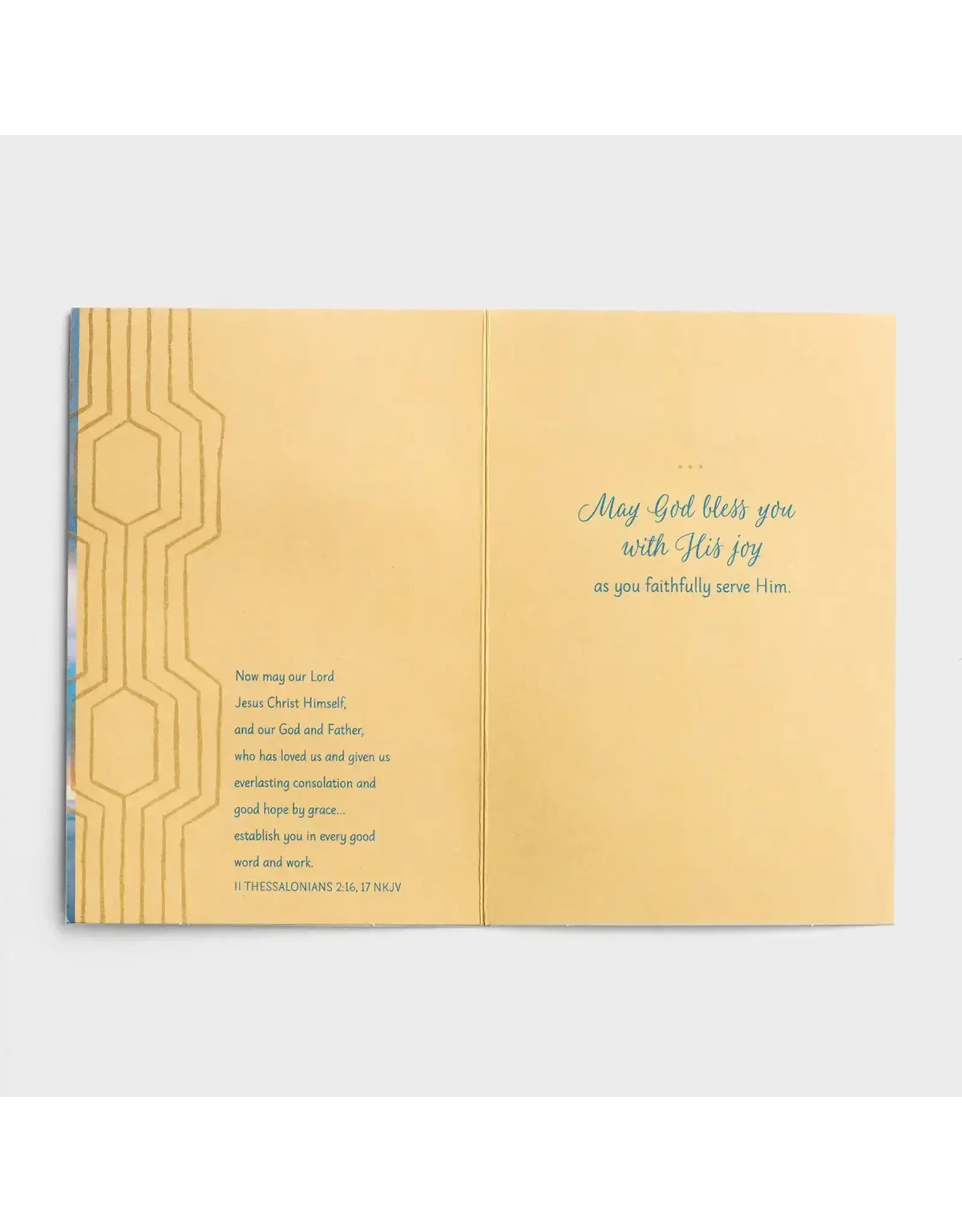 Dayspring Ministry Appreciation Card - God Shines Through You