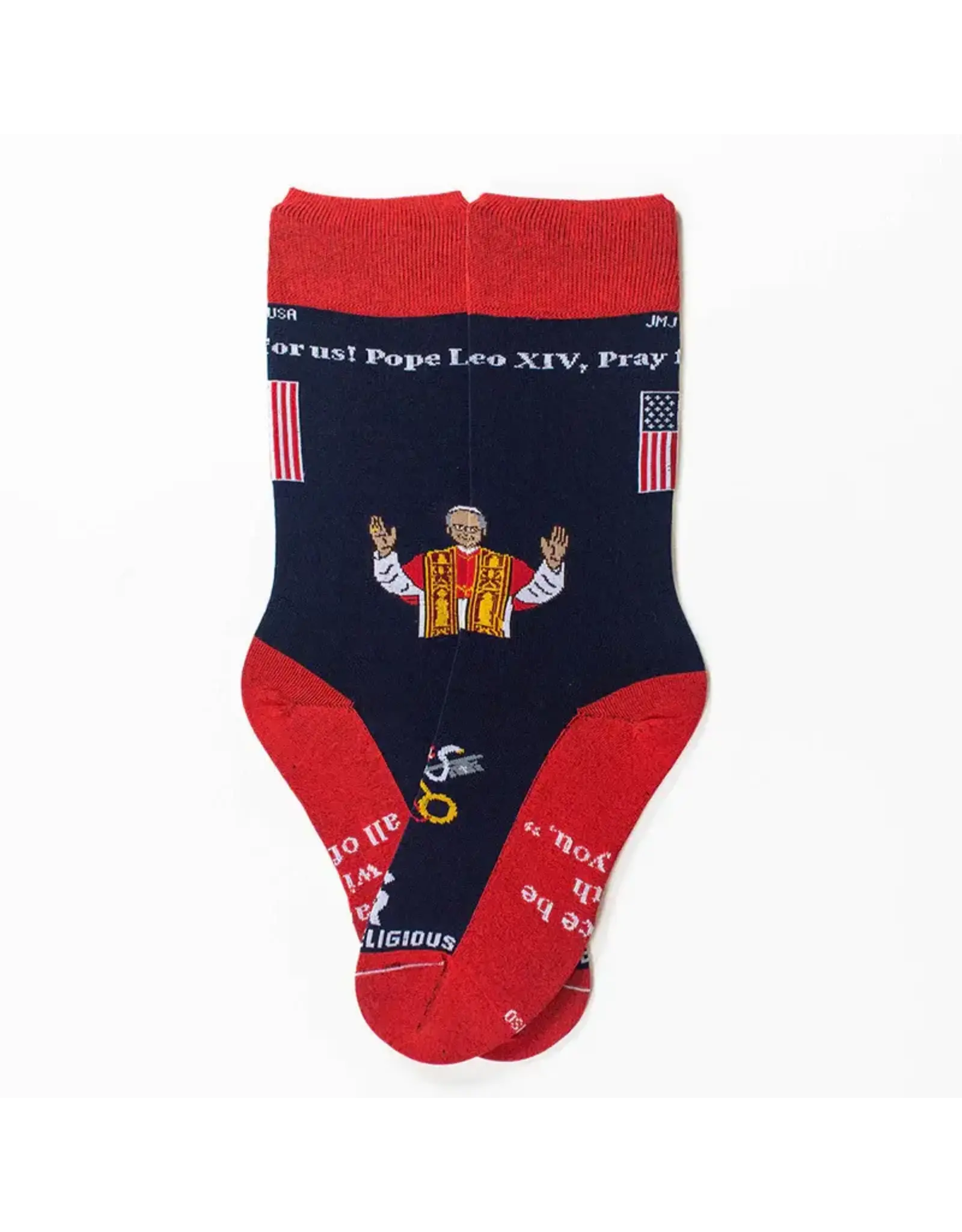 Sock Religious Socks - Pope Leo XIV