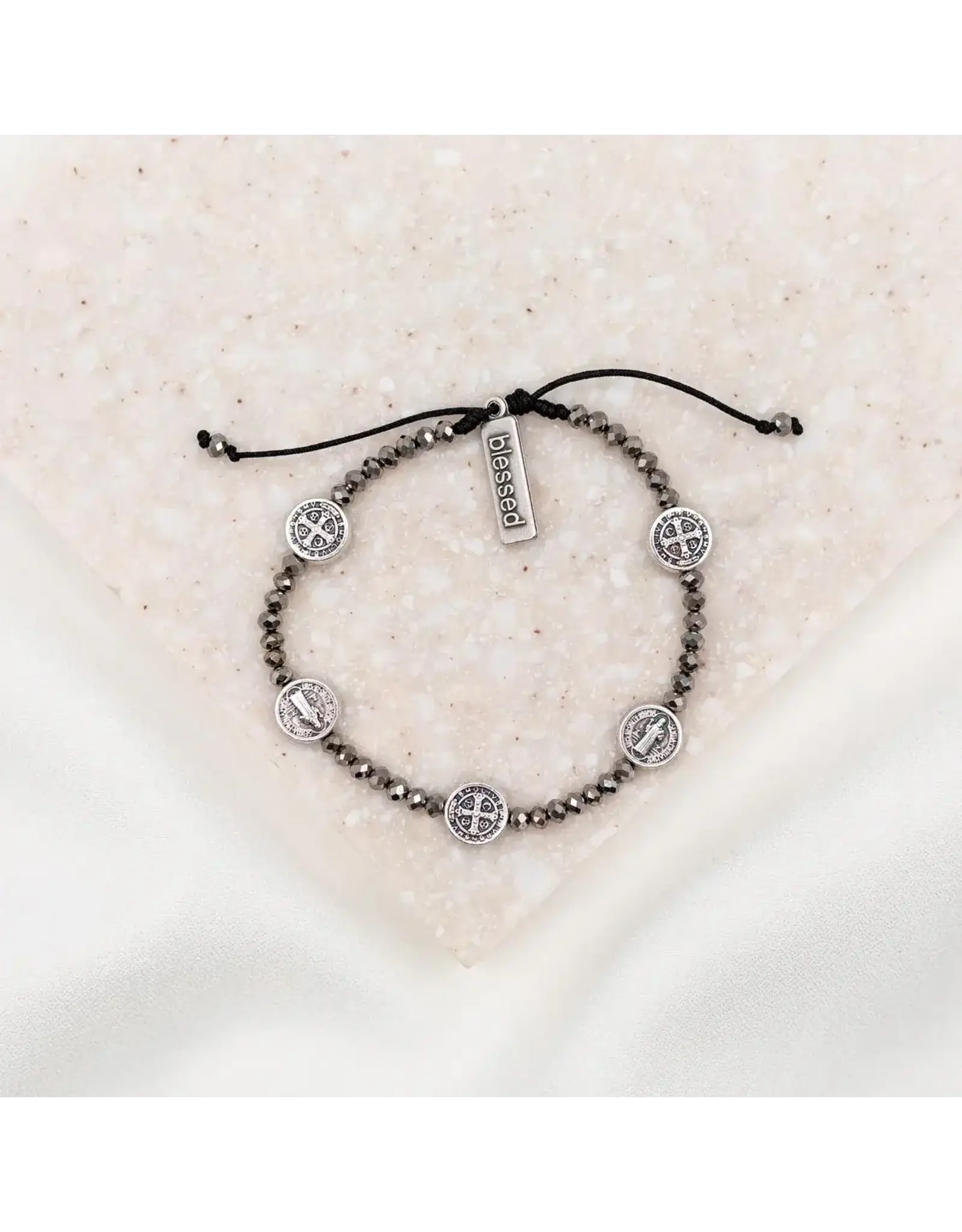 My Saint My Hero Bracelet - Stellar Blessings, Light of Dawn (Silver)