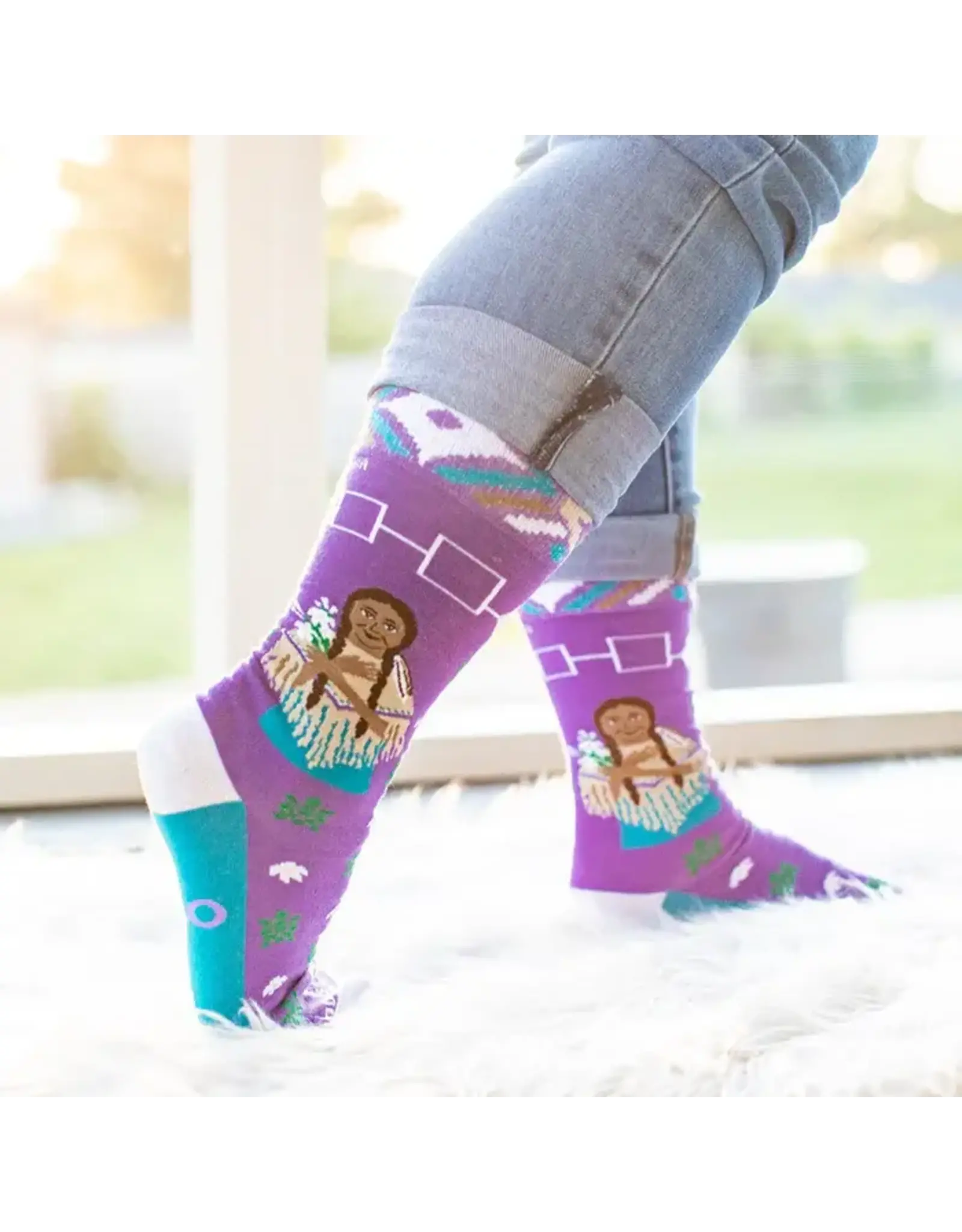 Sock Religious Socks - St. Kateri Tekakwitha