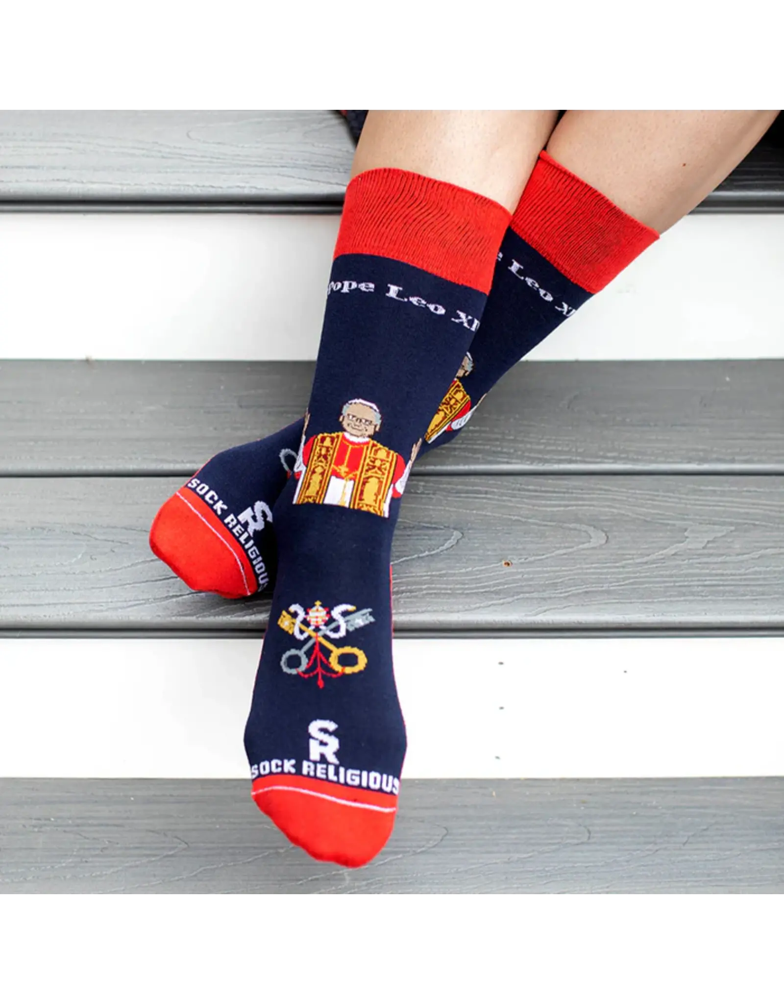 Sock Religious Socks - Pope Leo XIV
