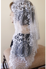 Veils by Lily Veil - Ave Maria Italian Devotional, White