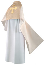 Theological Threads Humeral Veil - Festive, Cream/Gold