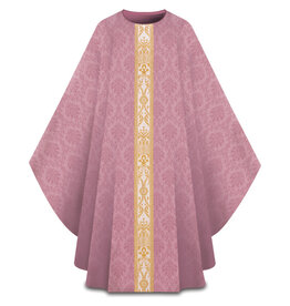 Slabbinck Chasuble, Gothic, Celestia Fabric -