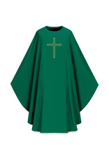 Slabbinck Chasuble - Embroidered Cross, Assisi Collection