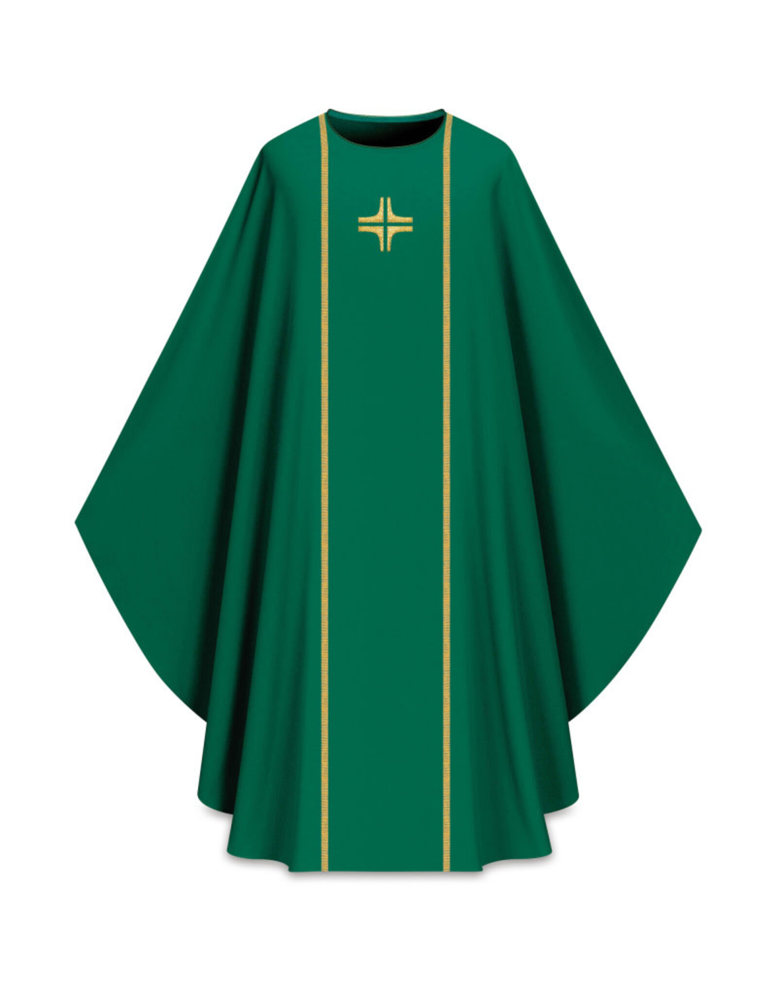Slabbinck Chasuble - Embroidered Cross & Orphrey, Assisi Collection -