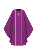 Slabbinck Chasuble - Embroidered Cross & Orphrey, Assisi Collection -