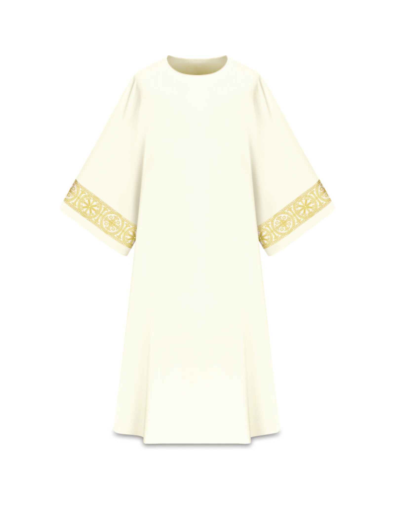 Slabbinck Dalmatic - Embroidered Orphrey on Sleeves, Assisi Collection -