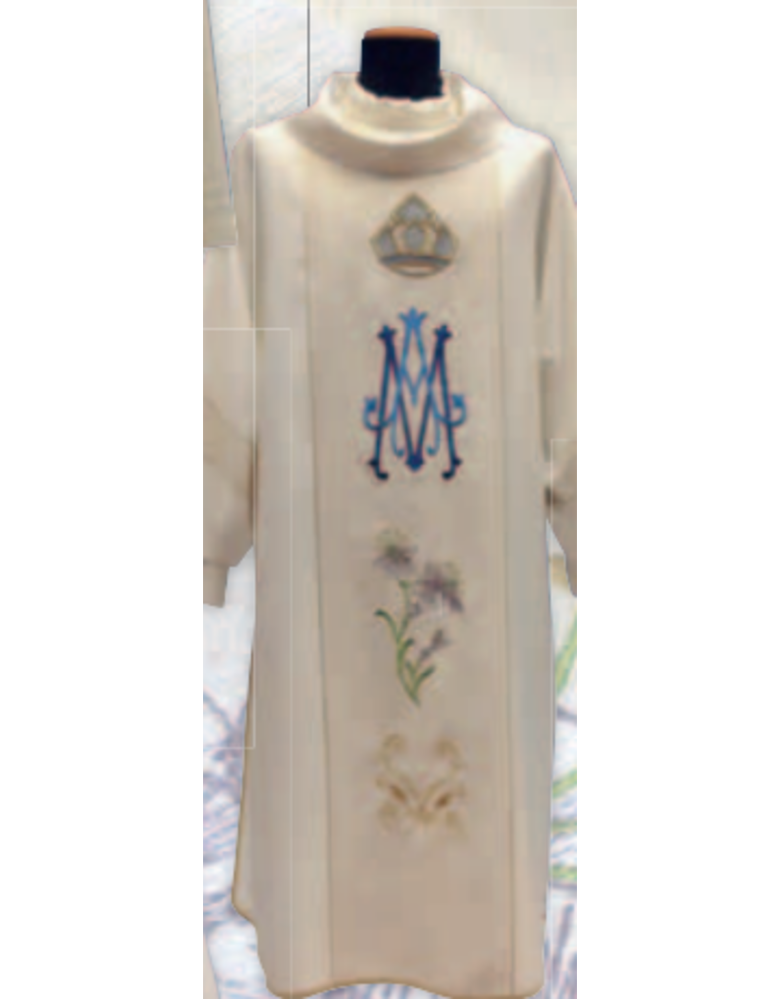 Solivari Marian Chasuble with Marian Symbols