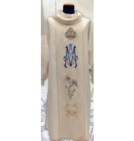 Solivari Marian Chasuble with Marian Symbols