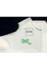 Solivari Baptism Bib - Green Celtic Cross