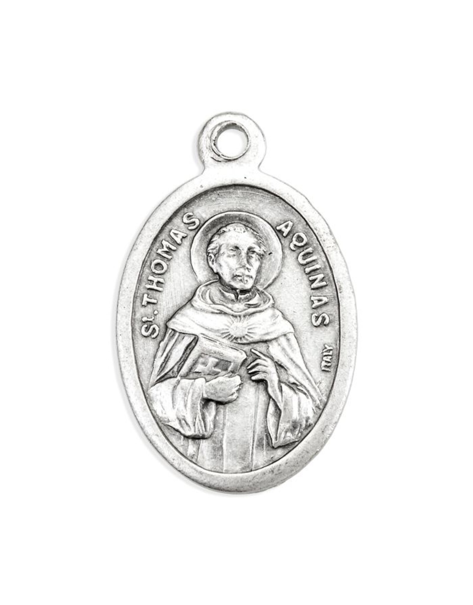 Hirten Oxidized Silver Oval Medal - Various Subjects N-Z