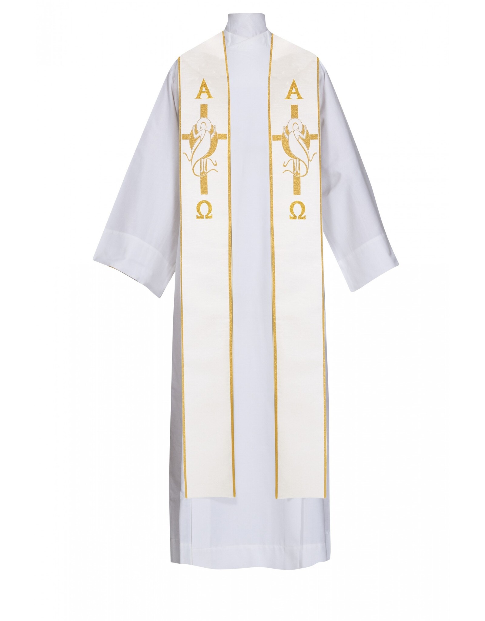 Arte Grosse Clergy Stole - White/Gold
