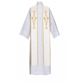 Arte Grosse Clergy Stole - White/Gold