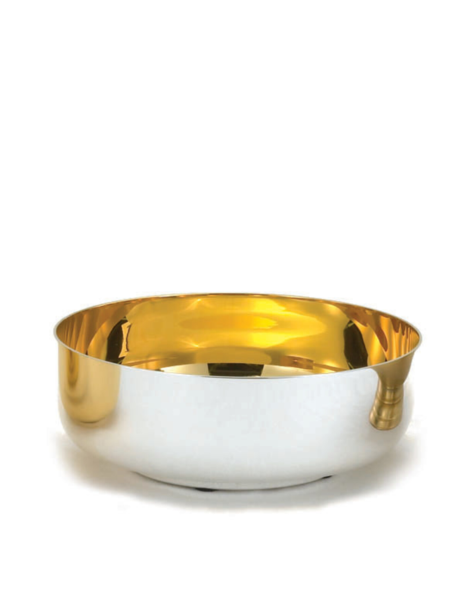 Alviti Creations Open Ciborium, Silver Plated, Gold Lined