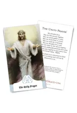 Full of Grace Unity Prayer Holy Card (2.5"x4.5")