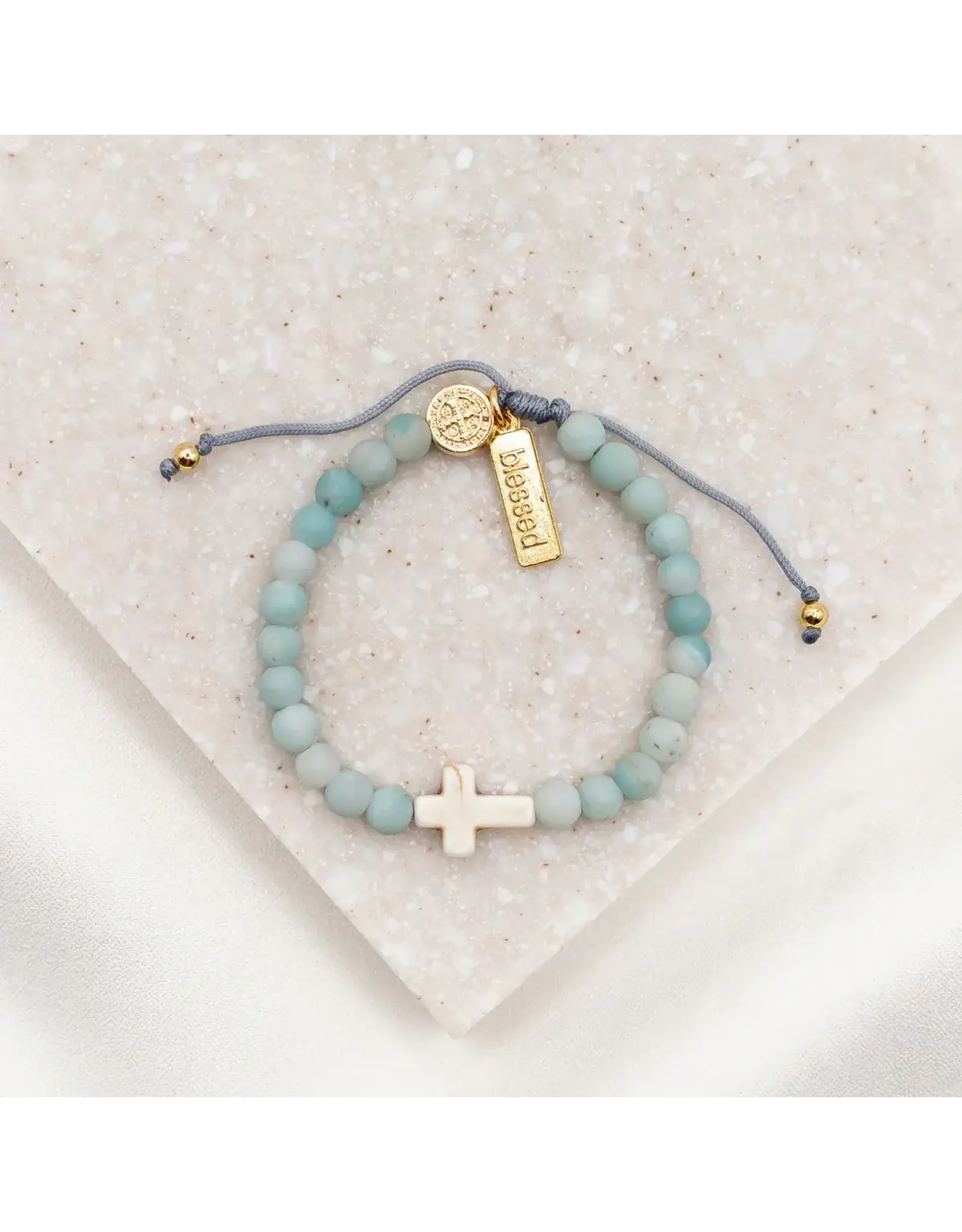 My Saint My Hero Bracelet -  Divine Grace Cross