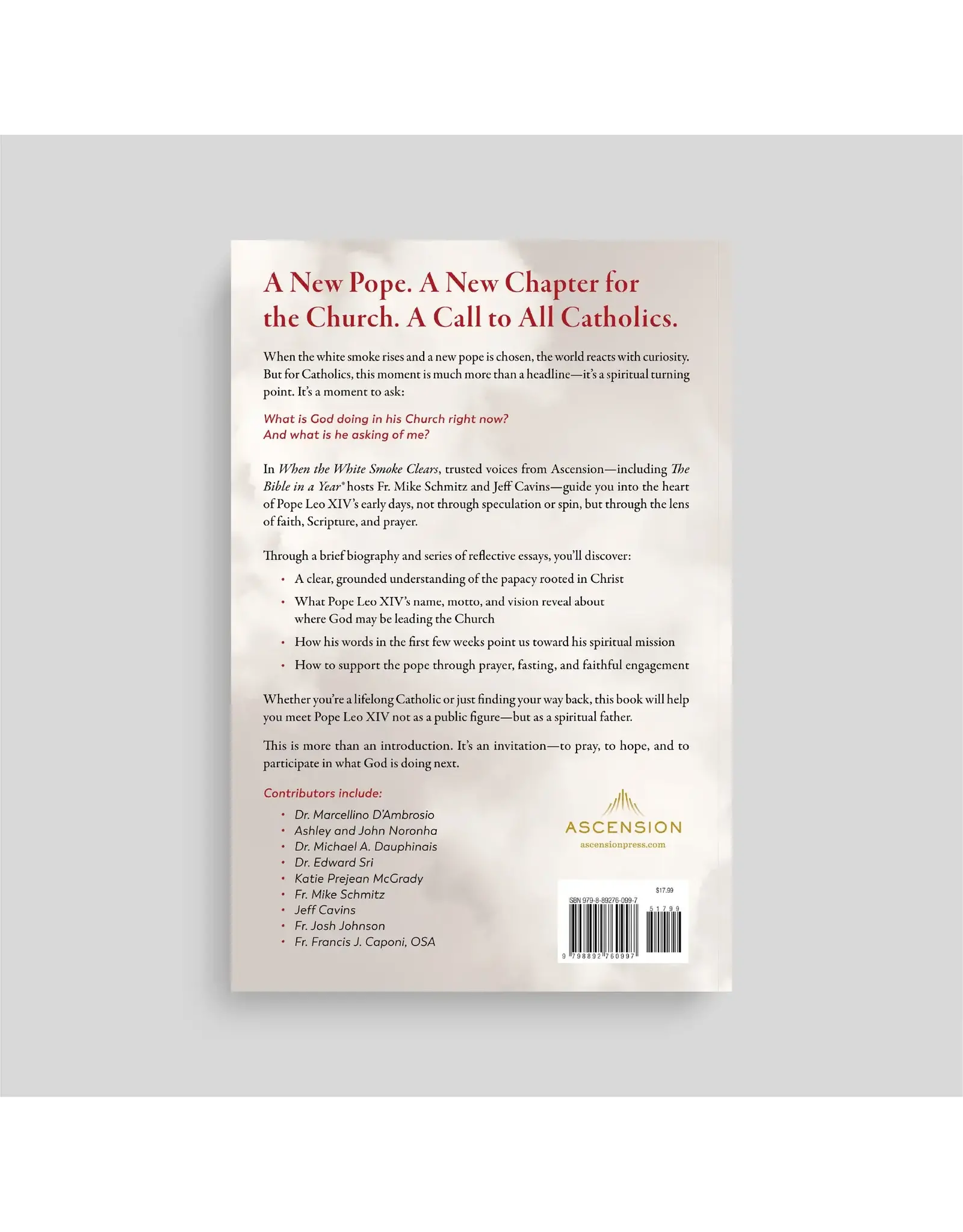 Ascension Press When the White Smoke Clears: A Guide to Pope Leo XIV's Early Days