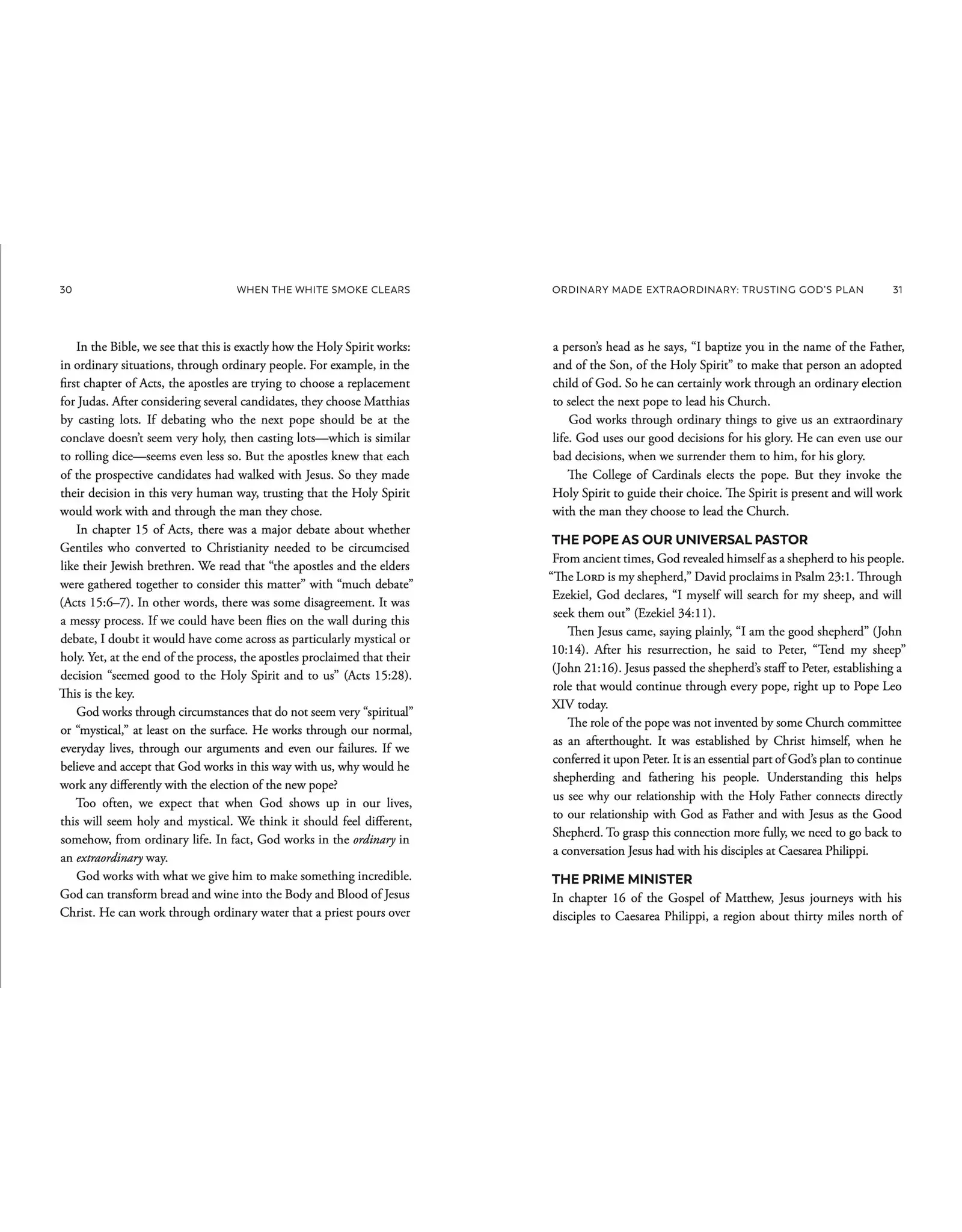 Ascension Press When the White Smoke Clears: A Guide to Pope Leo XIV's Early Days