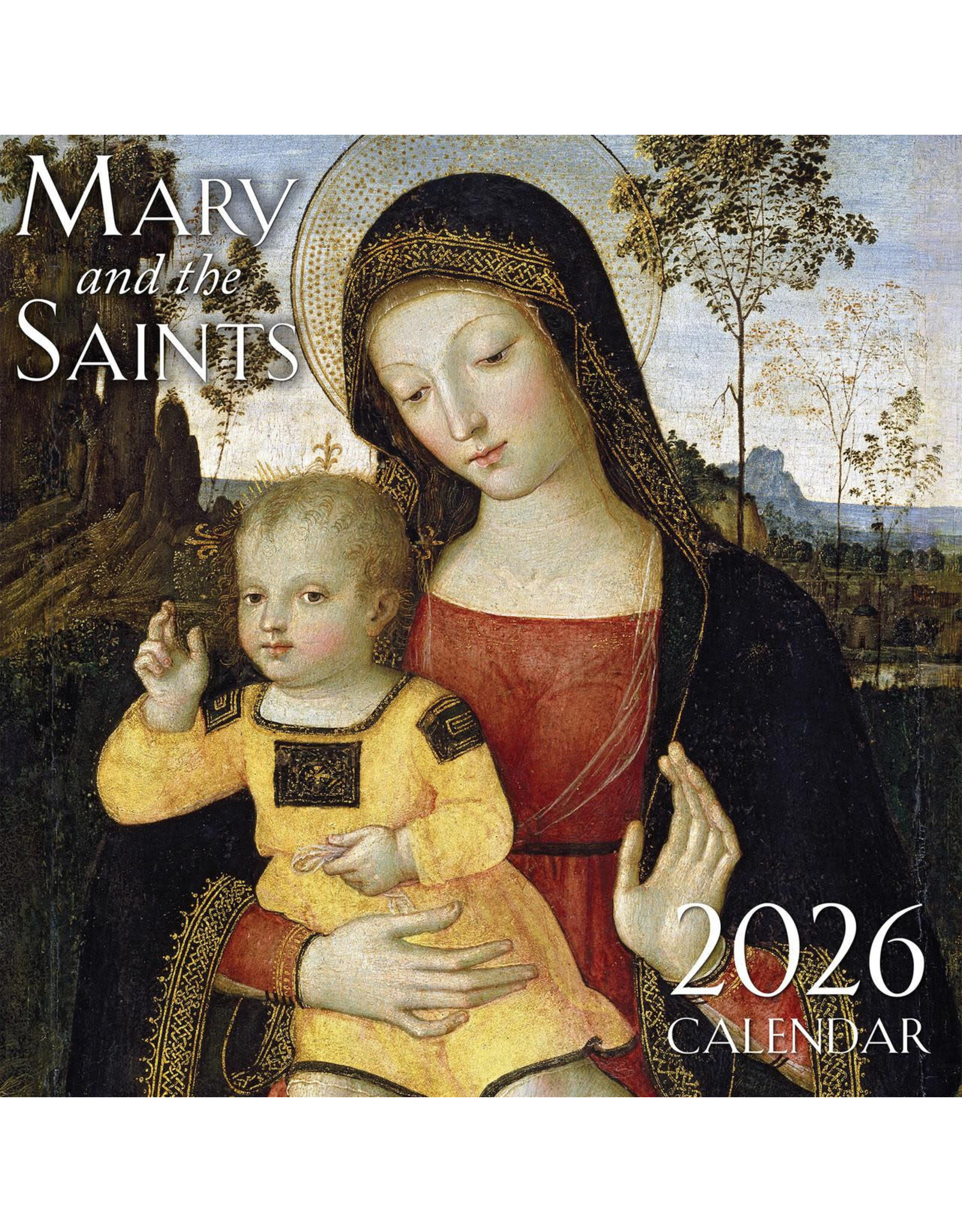 Tan Books (St. Benedict Press) 2026 Wall Calendar: Mary & the Saints