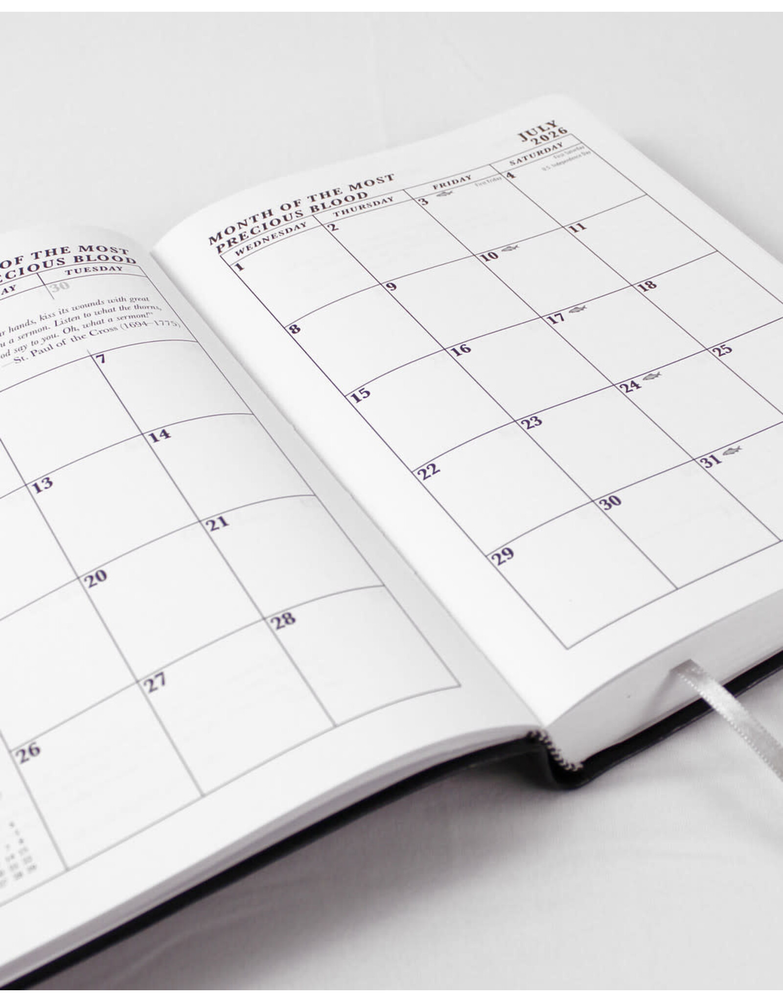 Tan Books (St. Benedict Press) 2026 JMJ Daily Planner and Calendar