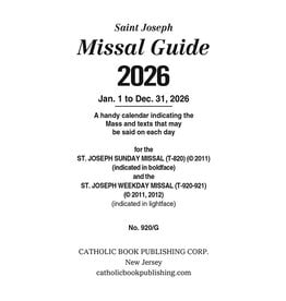 Catholic Book Publishing 2026 Guide for the St. Joseph Missal