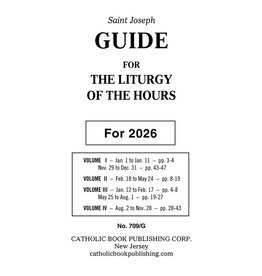 Catholic Book Publishing 2026 Guide for the Large Print Liturgy of the Hours