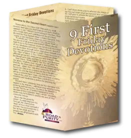 Road to Purity 9 First Friday Devotions  (6x3 Folded)